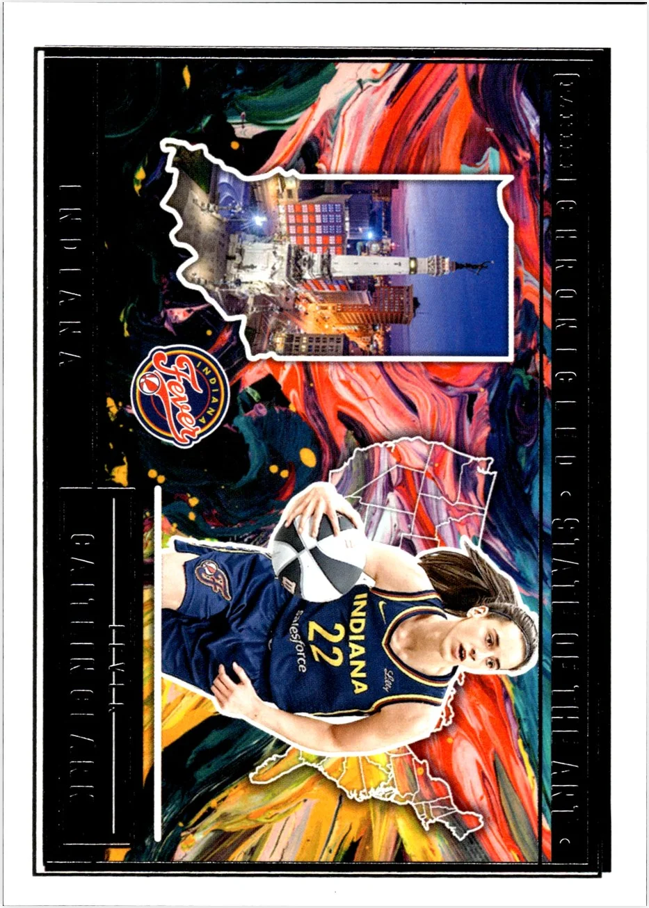 Caitlin Clark 2025 Panini Chronicled #87 basketball card - Front