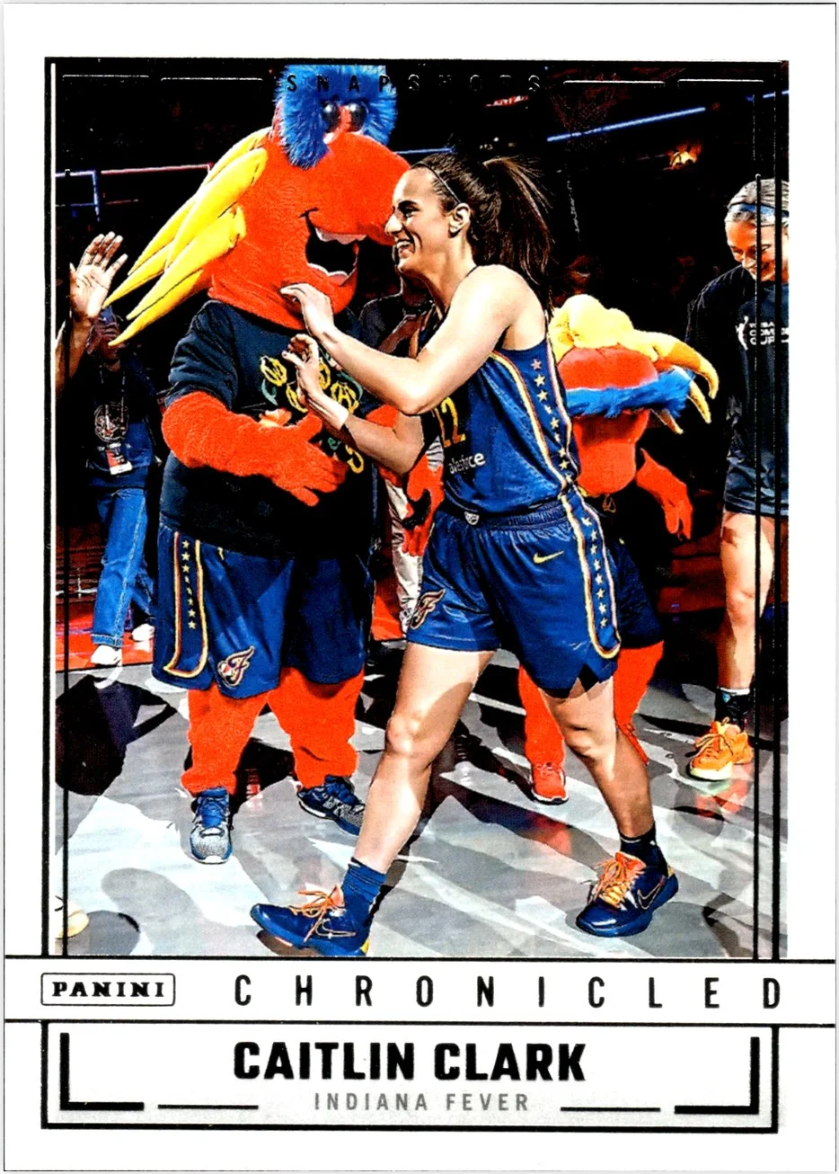 Caitlin Clark 2025 Panini Chronicled #92 basketball card - Front