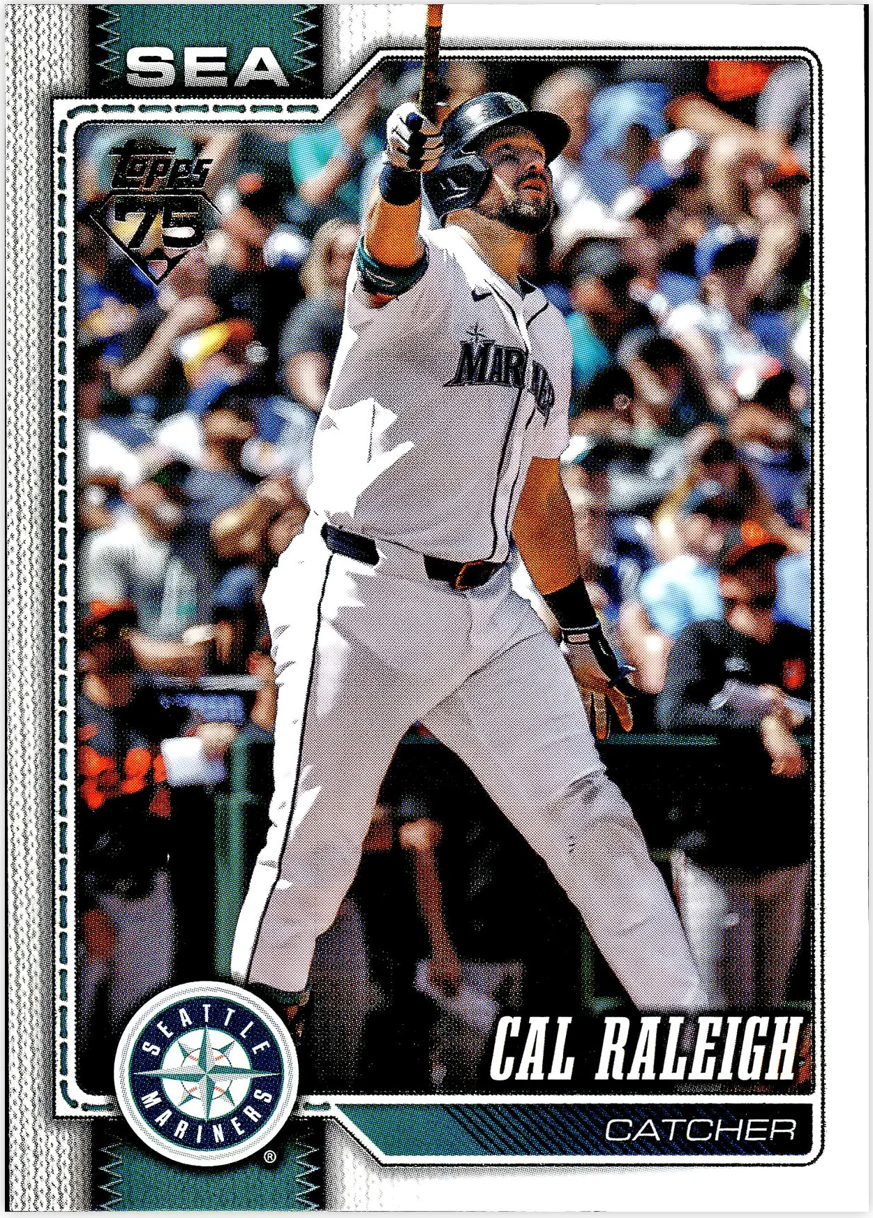 Cal Raleigh 2026 Topps #140 baseball card - Front