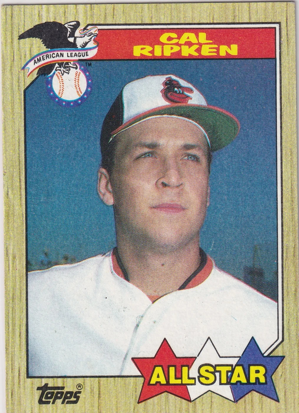 Cal Ripken 1987 Topps #609 baseball card - Front