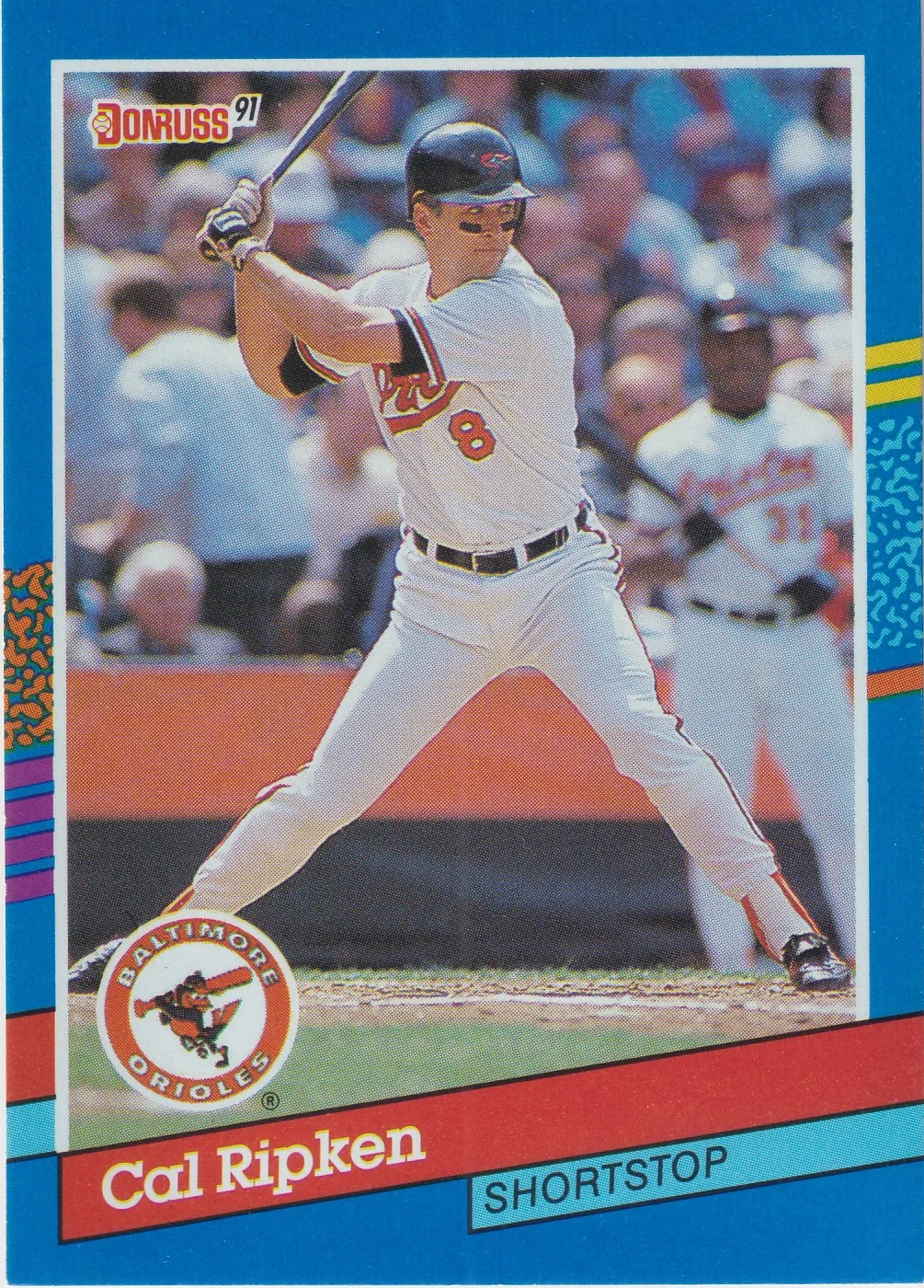 Cal Ripken Jr. 1991 Donruss #223 baseball card - Front