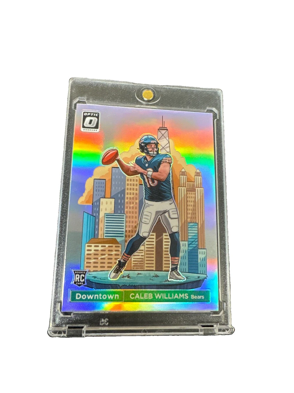 Caleb Williams #21 2024 Donruss Optic Football Downtown front