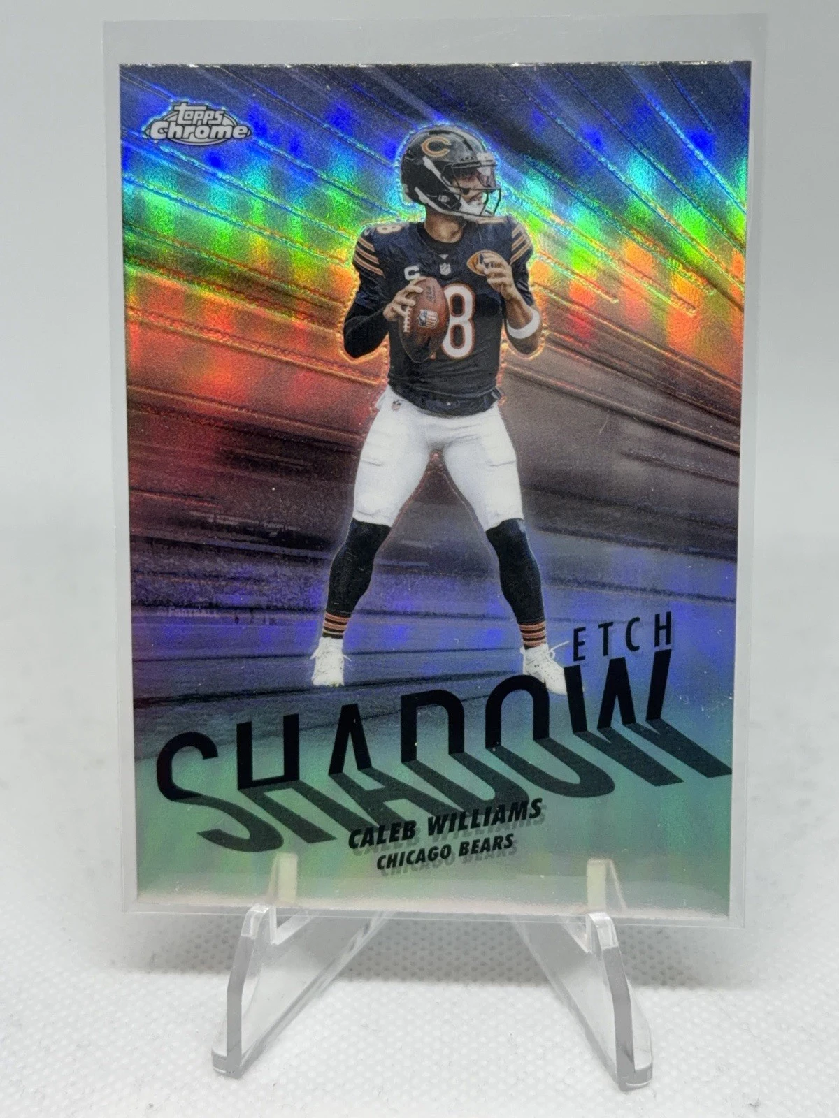 Caleb Williams 2025 Topps Chrome Football card