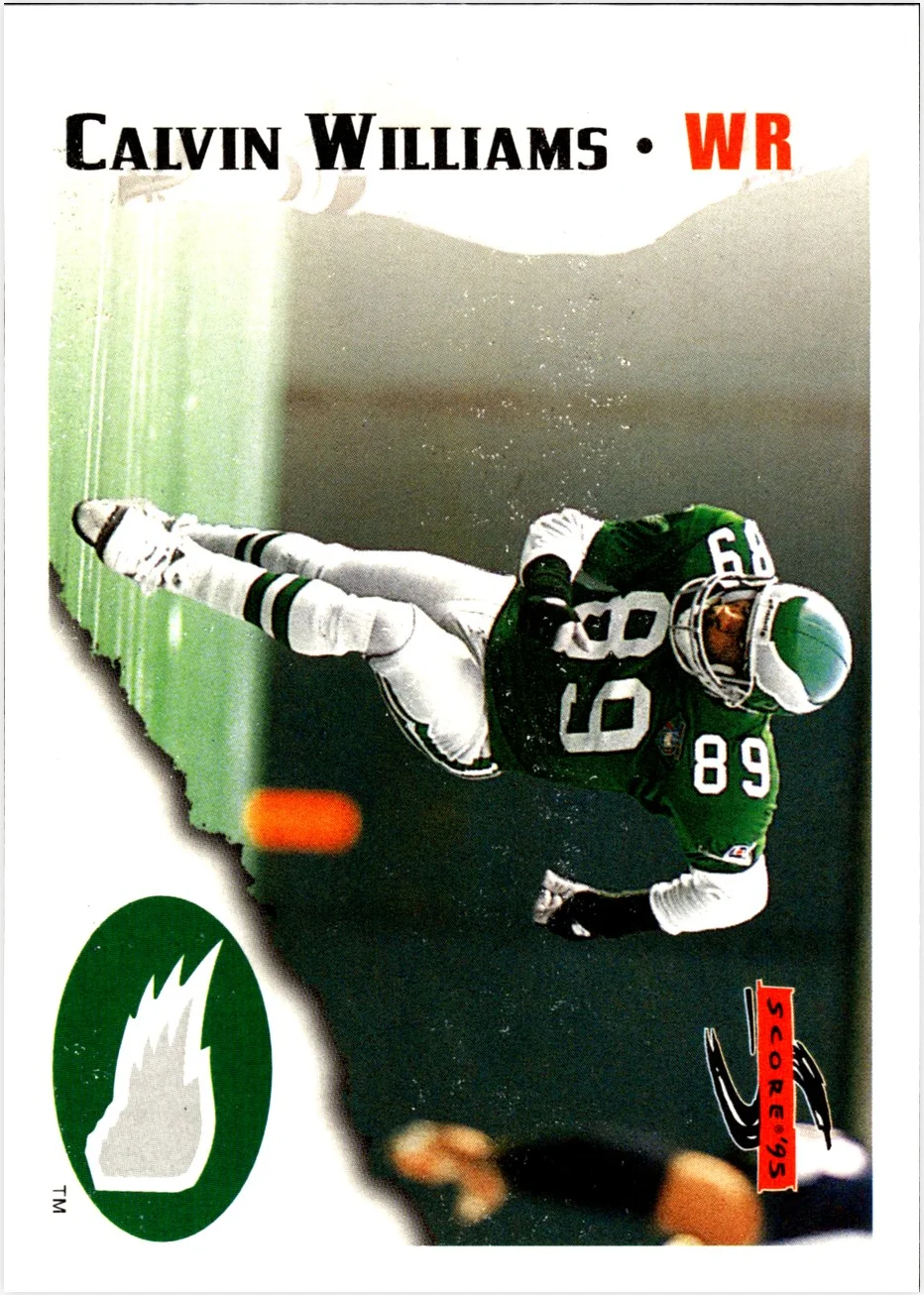 Calvin Williams 1995 Score #83 football card - Front