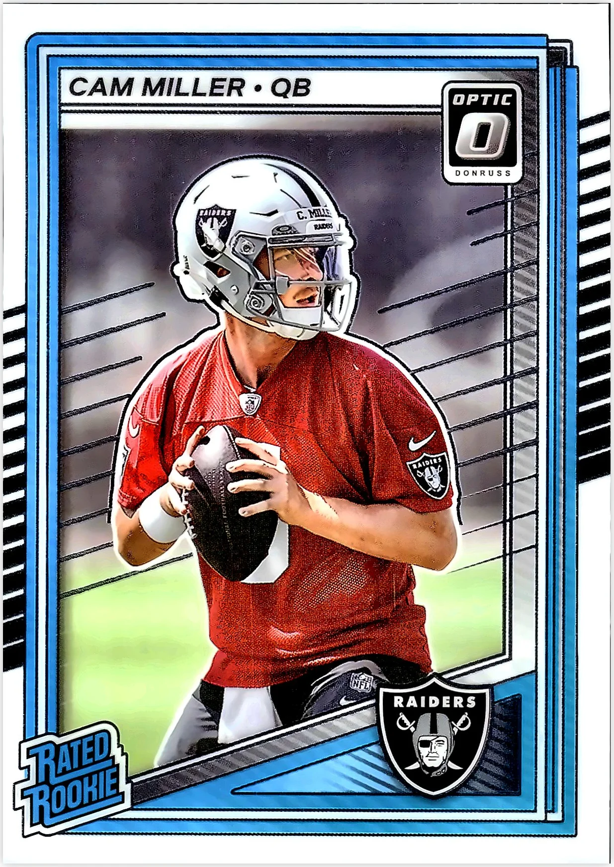 Cam Miller 2025 Donruss Optic #261 football rookie card - Front