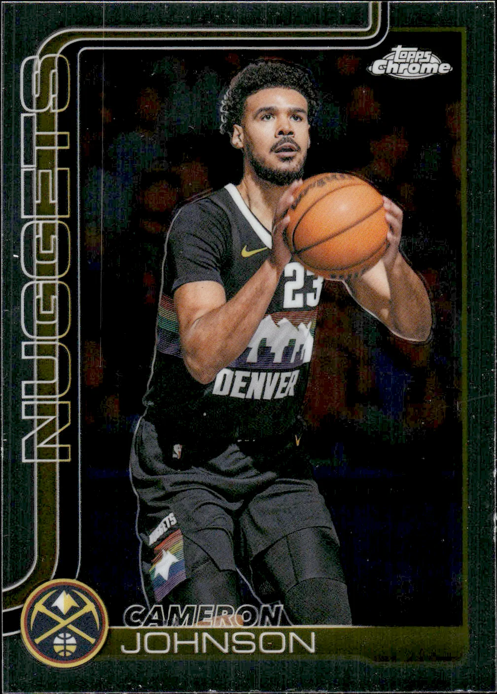 Cameron Johnson #69 2025 Topps Chrome Update Basketball basketball card - Front