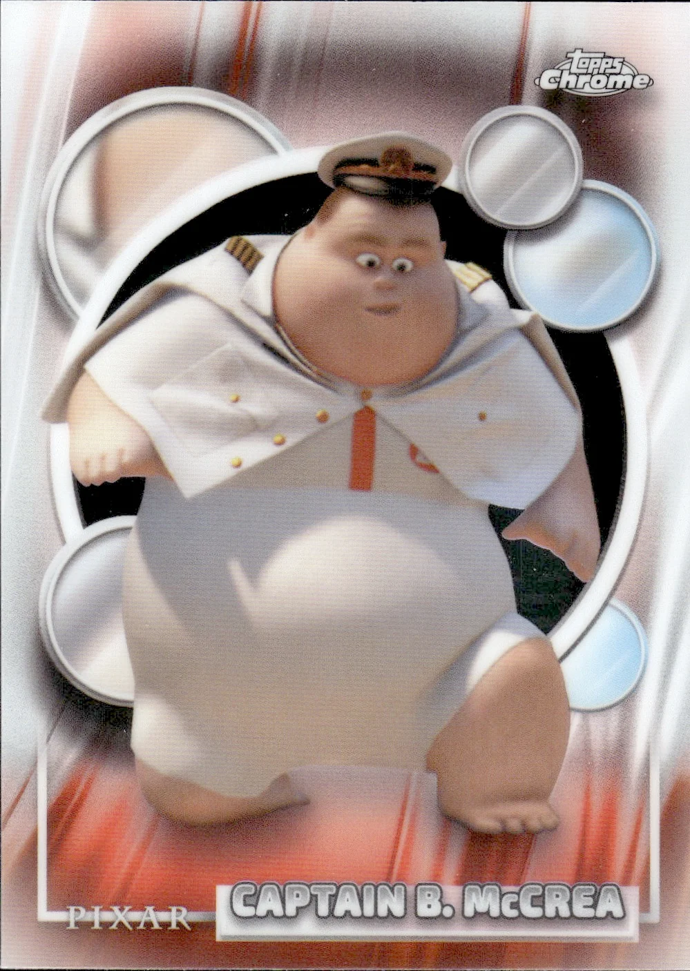 Captain B. McCrea #144 2026 Topps Chrome Disney trading card - Front