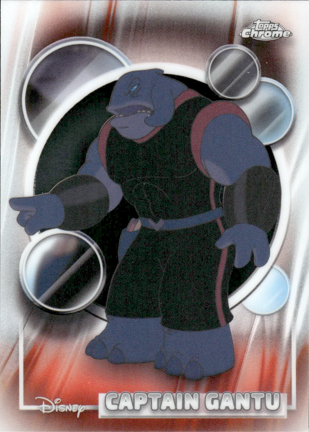 Captain Gantu #155 2026 Topps Chrome Disney trading card - Front