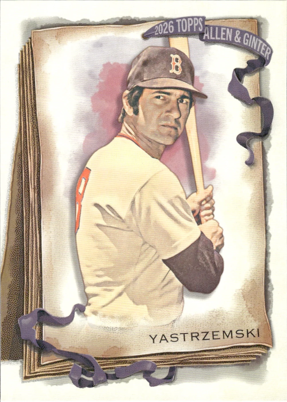 Carl Yastrzemski #47 2026 Topps Allen & Ginter The World's Champions trading card - Front