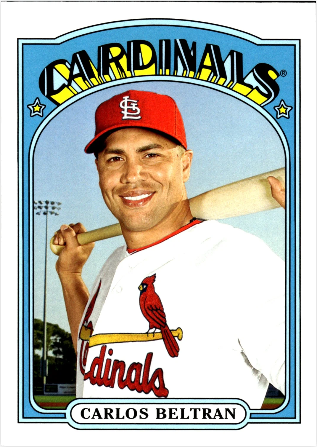 Carlos Beltran 2013 Topps Archives #3 baseball card - Front