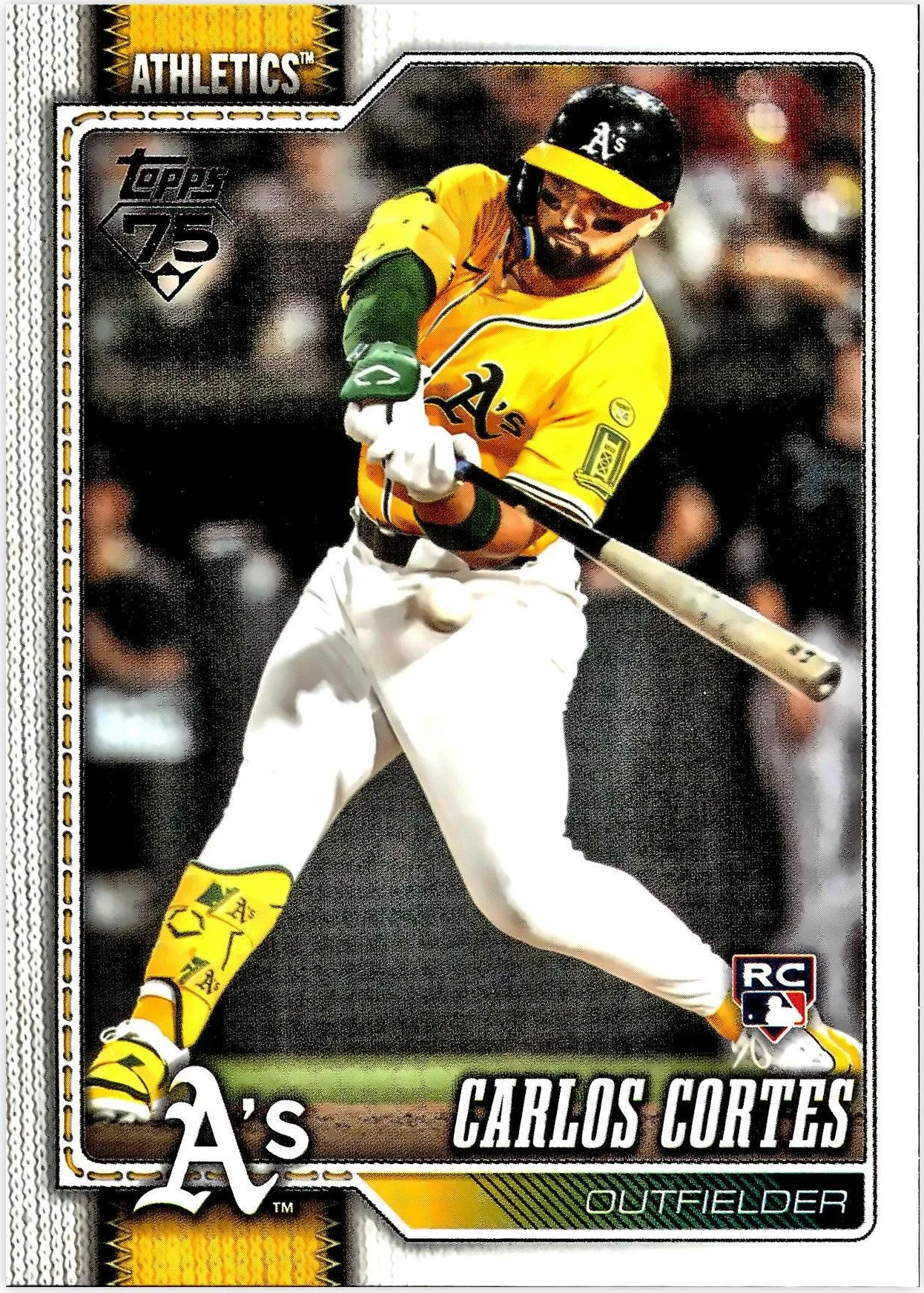 Carlos Cortes 2026 Topps #249 baseball rookie card - Front