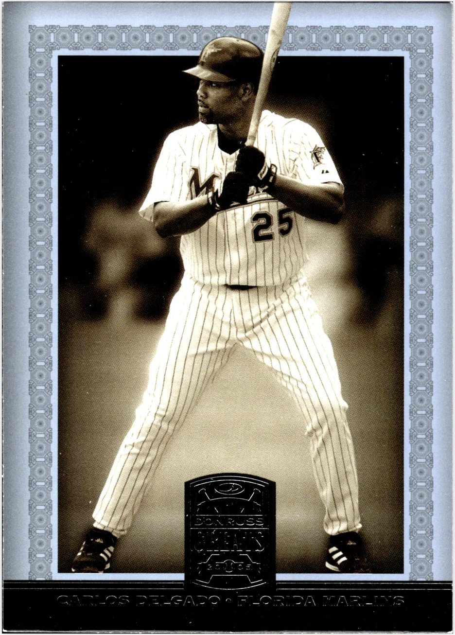 Carlos Delgado 2005 Donruss Greats #122 baseball card - Front