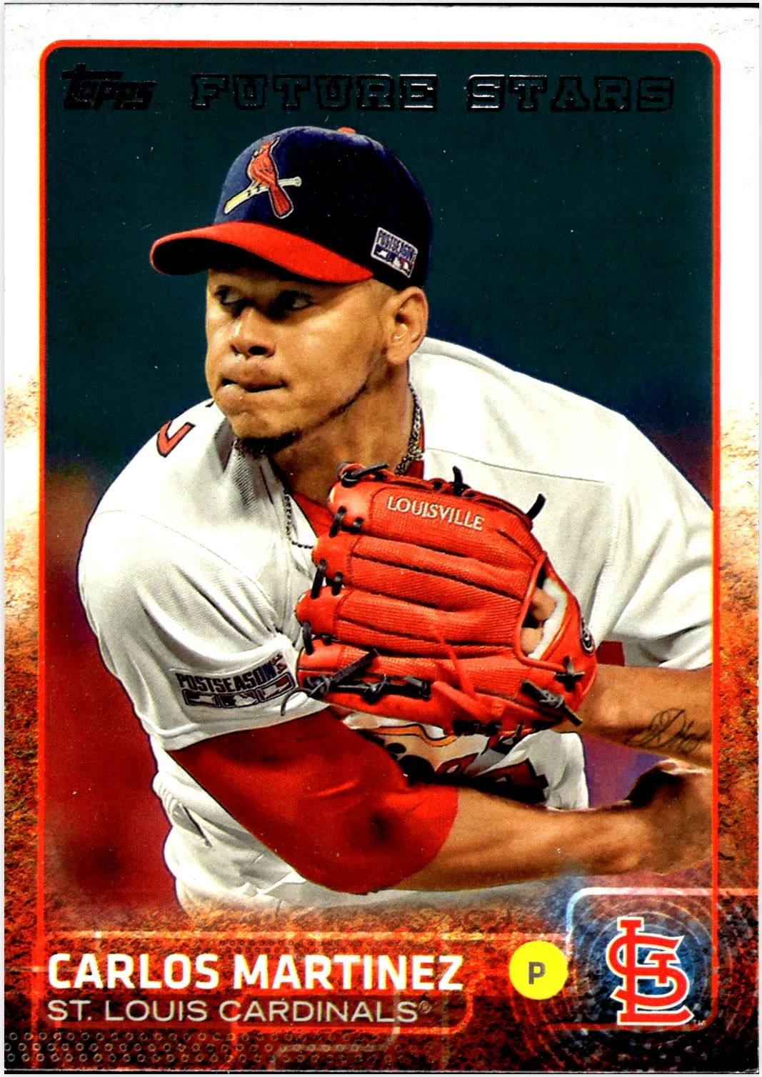 Carlos Martinez 2015 Topps #527 baseball card - Front