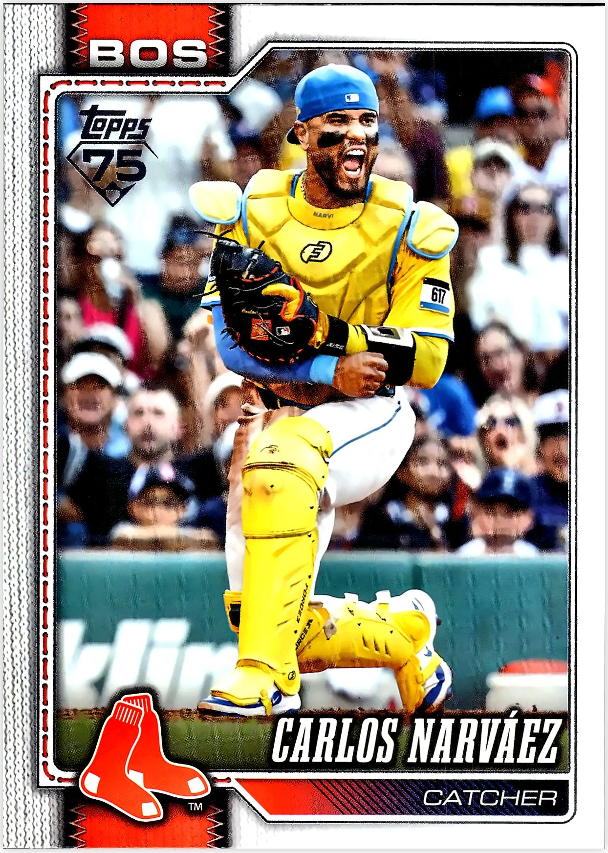 Carlos Narváez 2026 Topps #344 baseball card - Front
