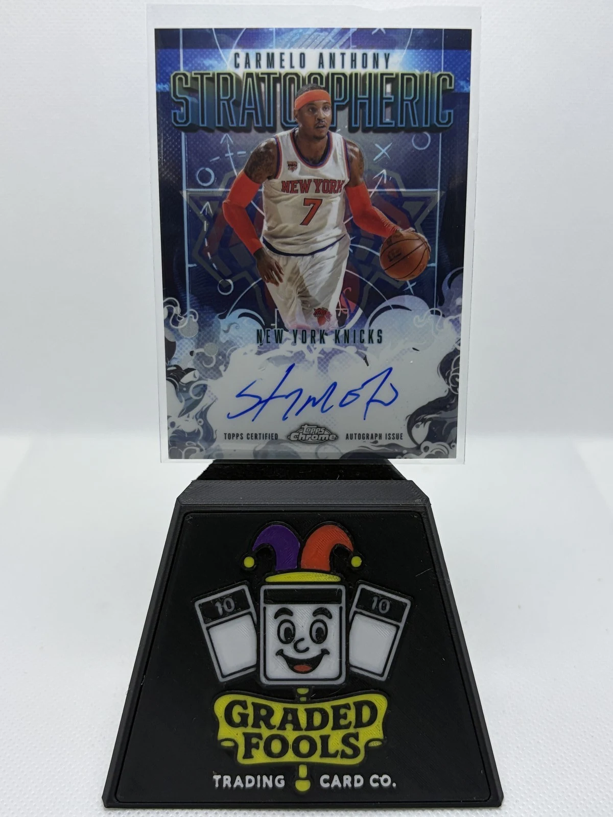 Carmelo Anthony 2025 Topps Chrome Basketball card