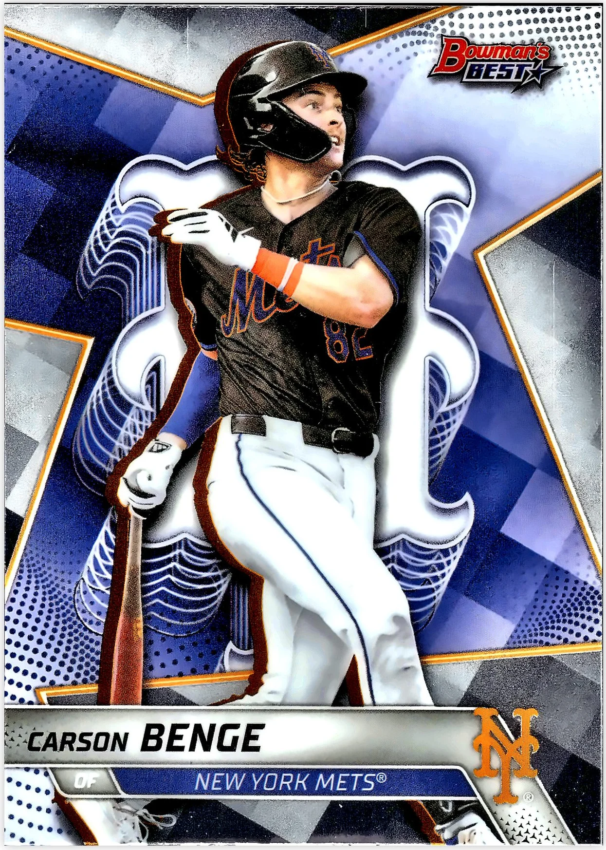 Carson Benge 2025 Bowman's Best #TP-22 baseball card - Front