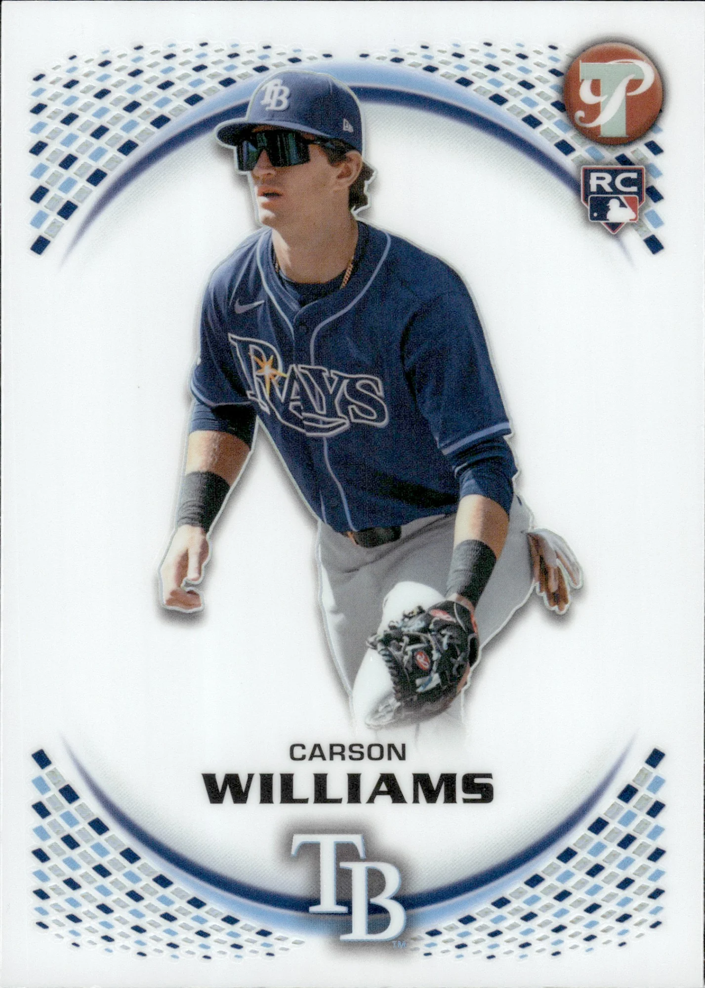 Carson Williams #75 Refractor Rookie Card 2026 Topps Pristine Baseball baseball rookie card - Front