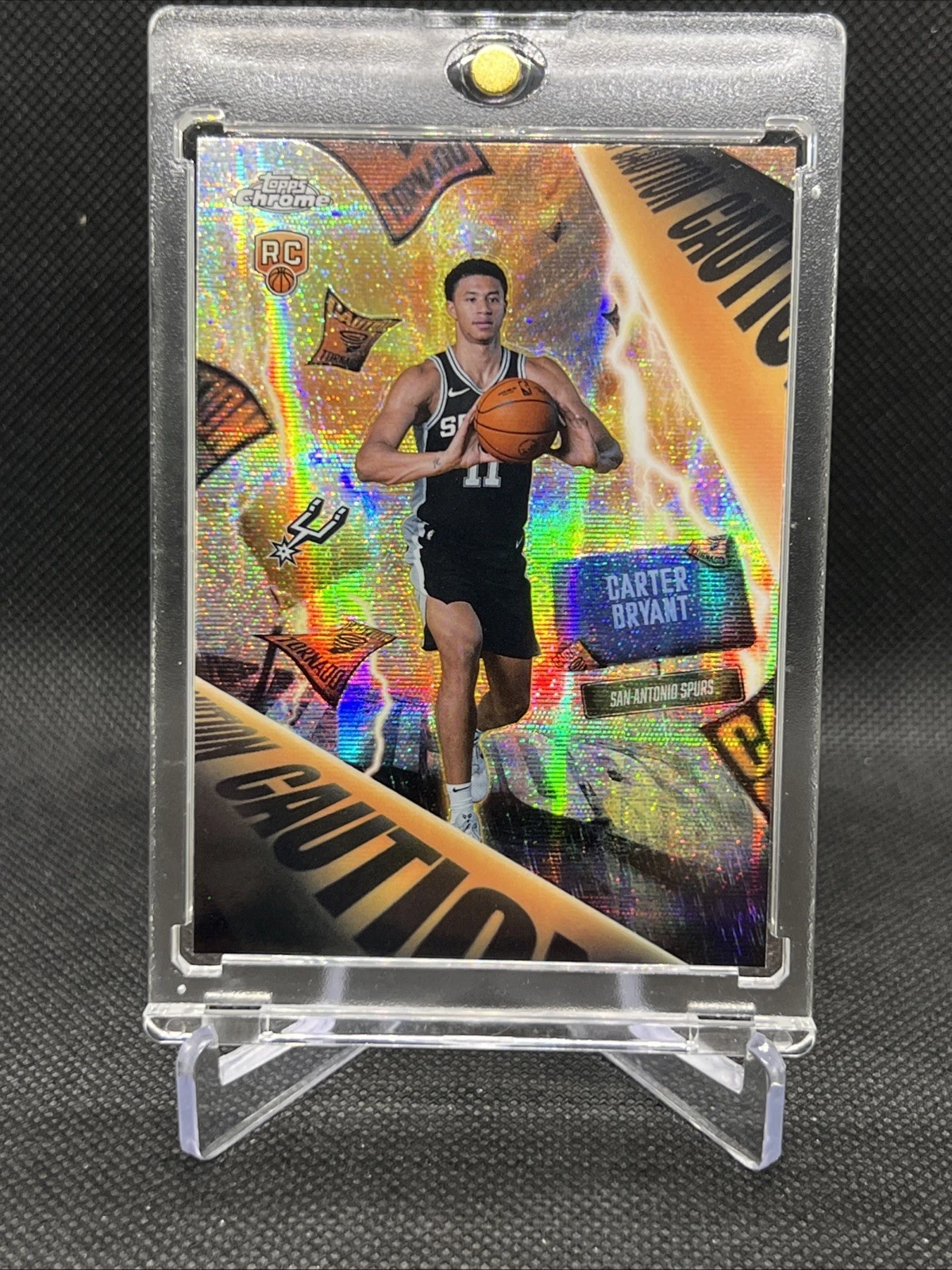 Carter Bryant 2025-26 Topps Chrome card