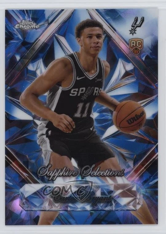 Carter Bryant 2025 Topps Chrome Basketball card