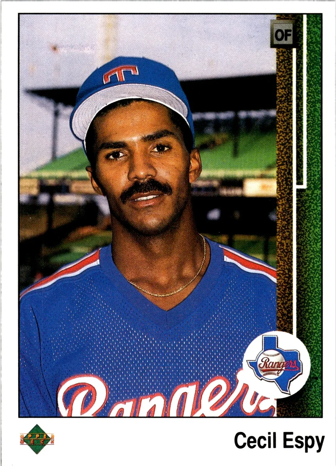 Cecil Espy 1989 Upper Deck #92 baseball card - Front