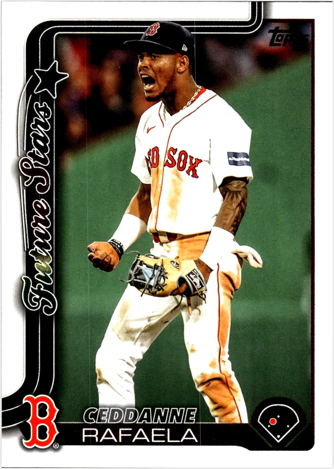 Ceddanne Rafaela 2025 Topps #148 Future Stars baseball card - Front