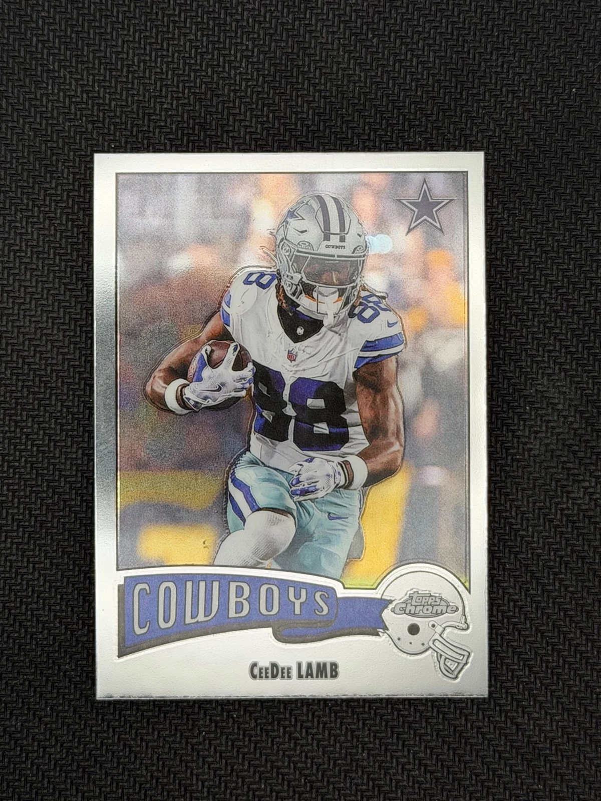 CeeDee Lamb 2025 Topps Chrome Football card