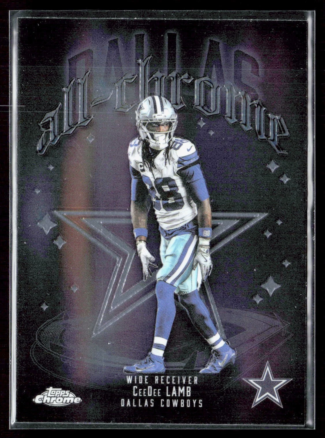 CeeDee Lamb 2025 Topps Chrome Football card