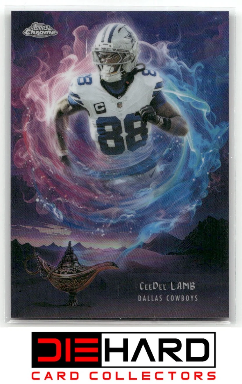 CeeDee Lamb 2025 Topps Chrome Football card