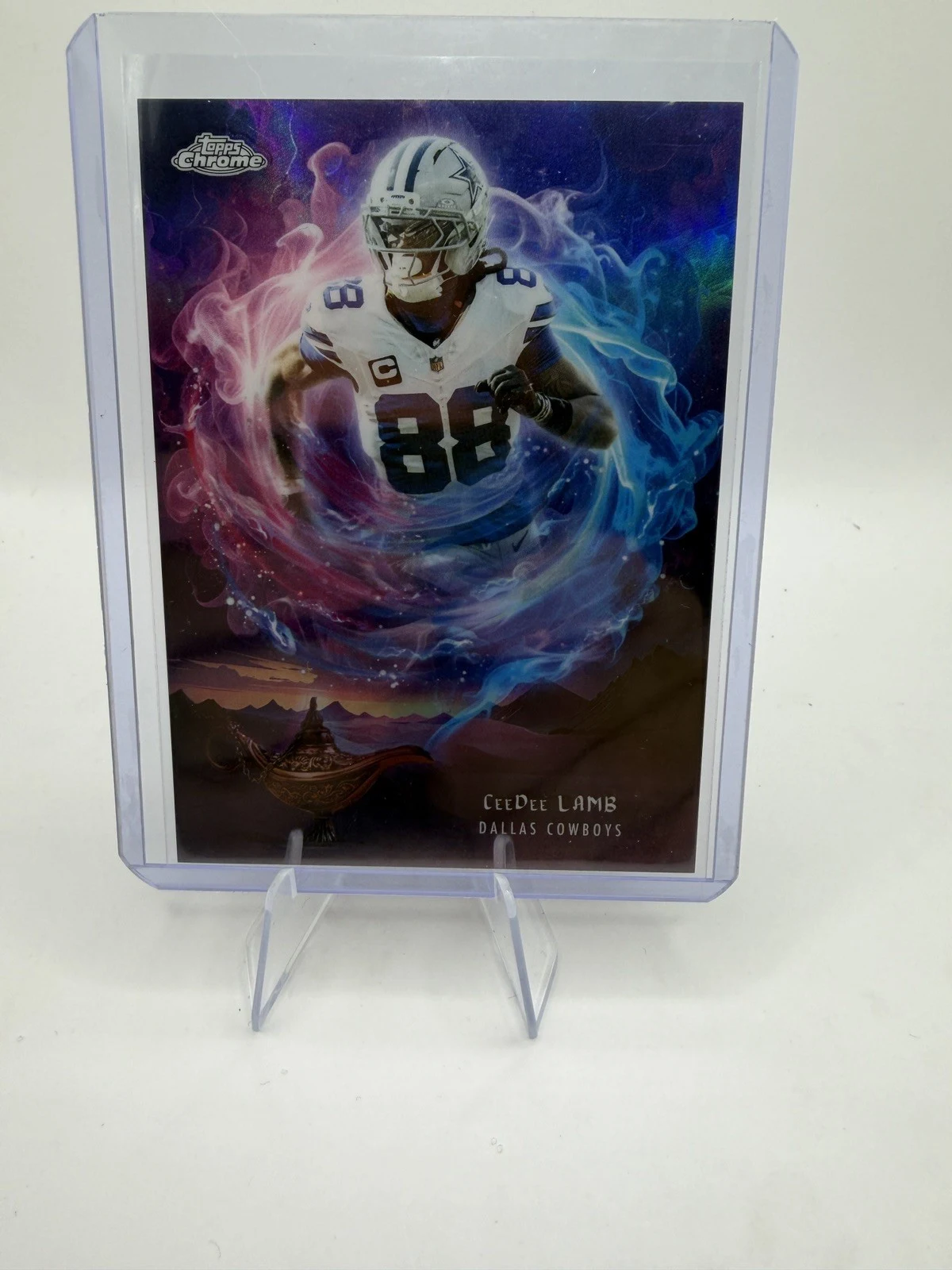 CeeDee Lamb 2025 Topps Chrome Football card
