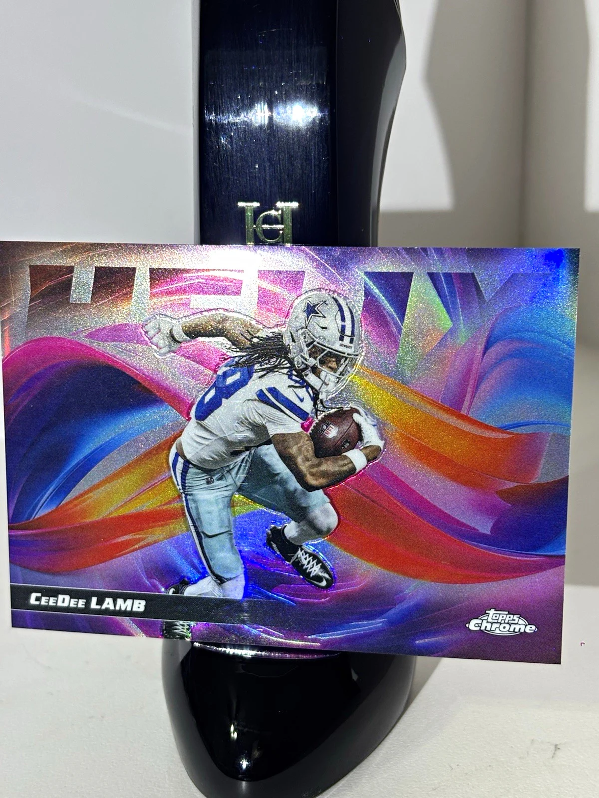 CeeDee Lamb 2025 Topps Chrome Football card
