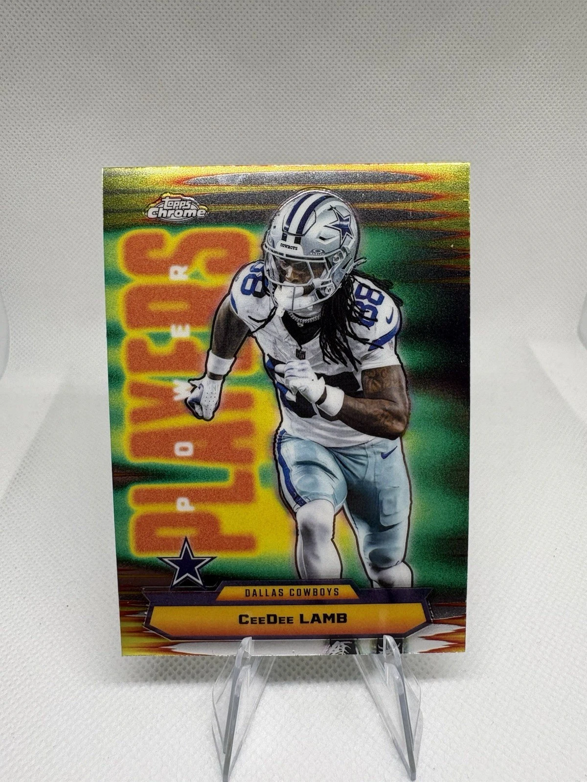 CeeDee Lamb 2025 Topps Chrome Football card