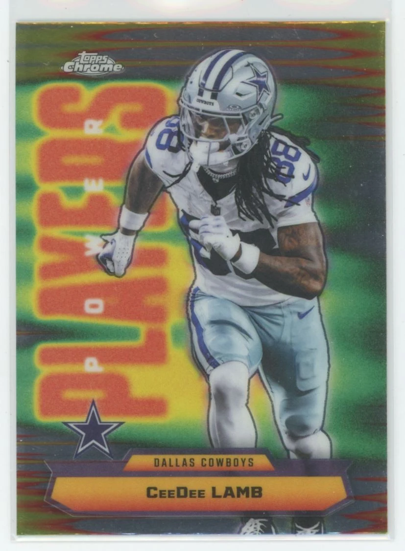 CeeDee Lamb 2025 Topps Chrome Football card