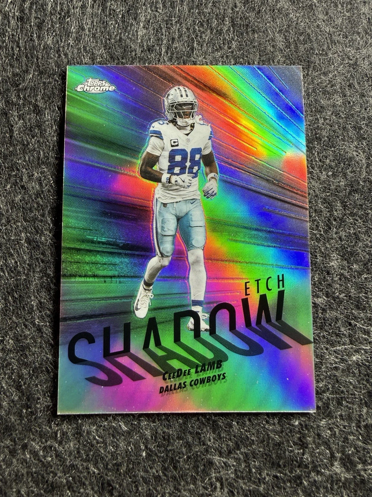 CeeDee Lamb 2025 Topps Chrome Football card