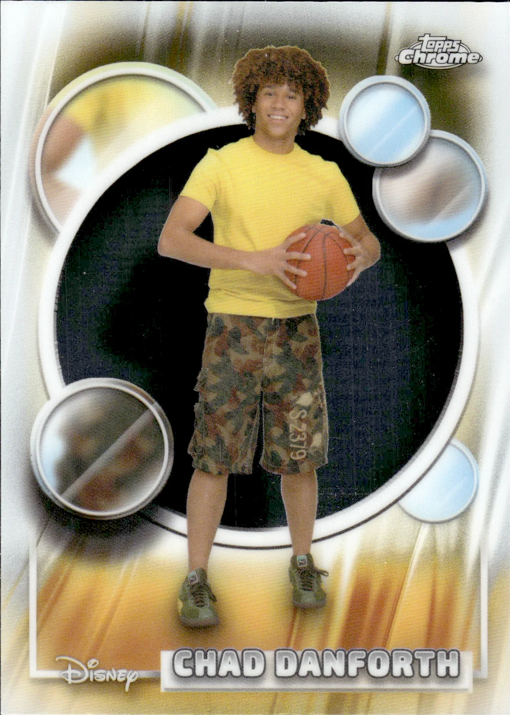 Chad Danforth #186 2026 Topps Chrome Disney trading card - Front