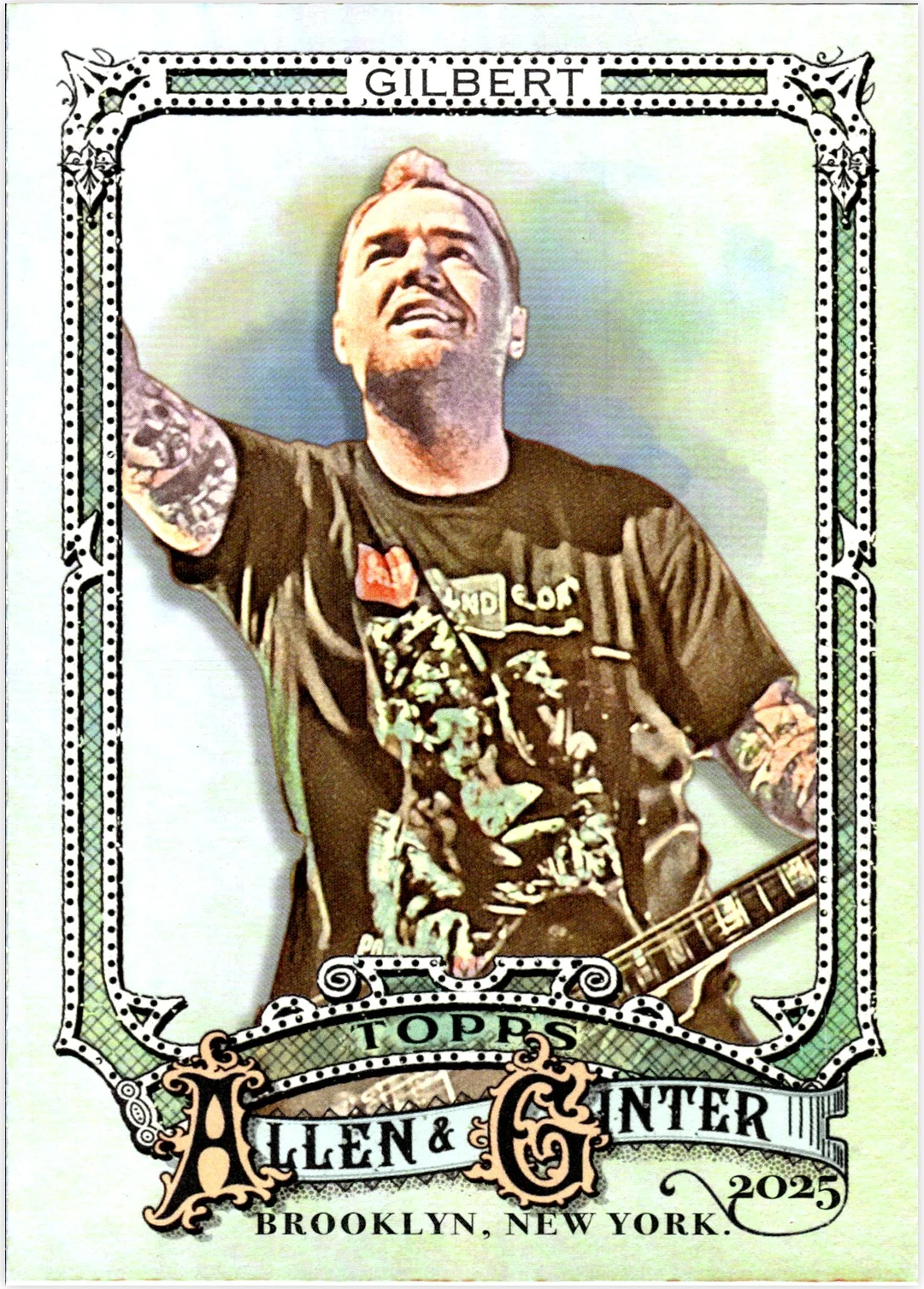 Chad Gilbert 2025 Topps Allen & Ginter #258 Silver Portrait baseball card - Front