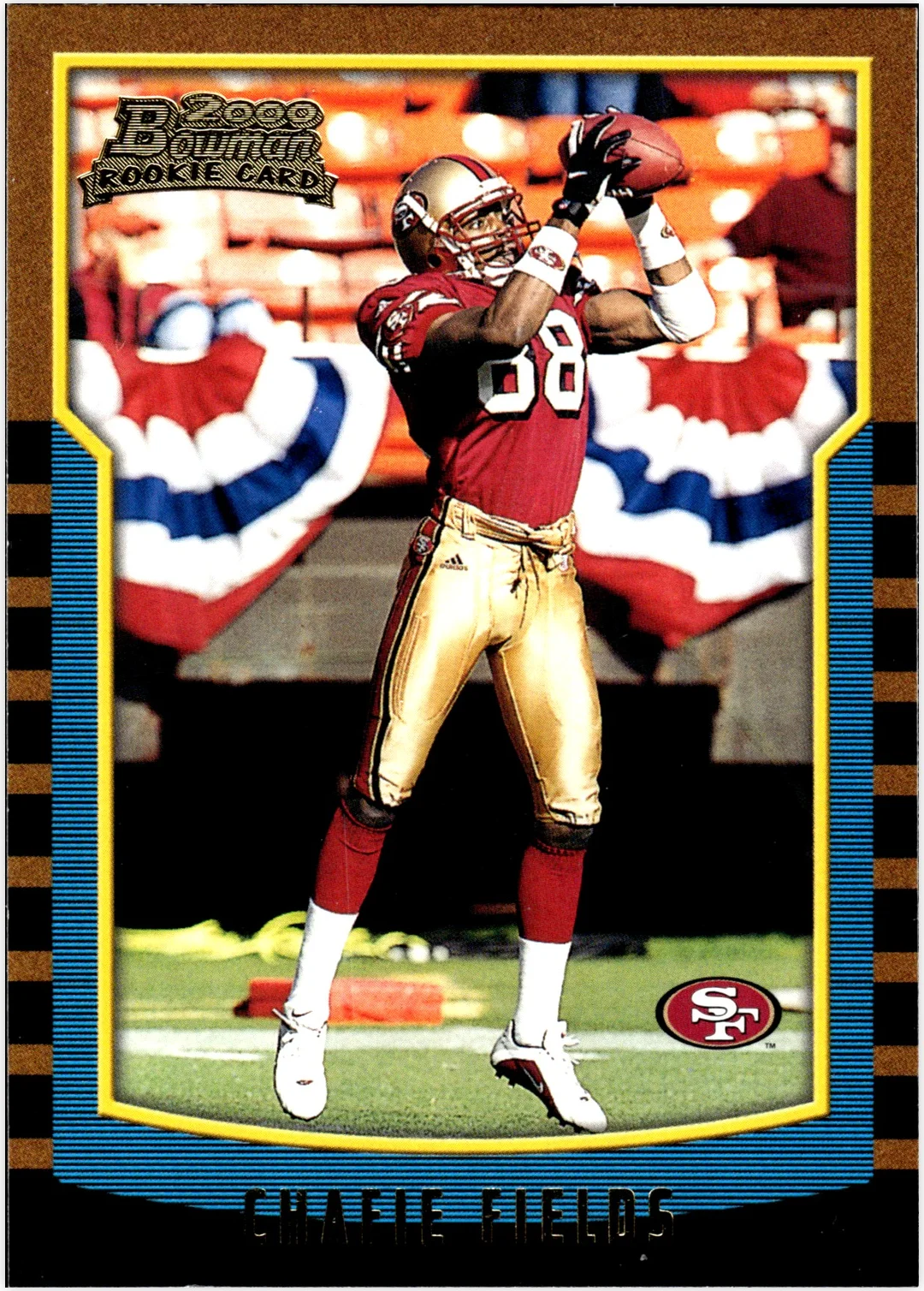 Tony Gonzalez 2000 Bowman #10 football card - Front