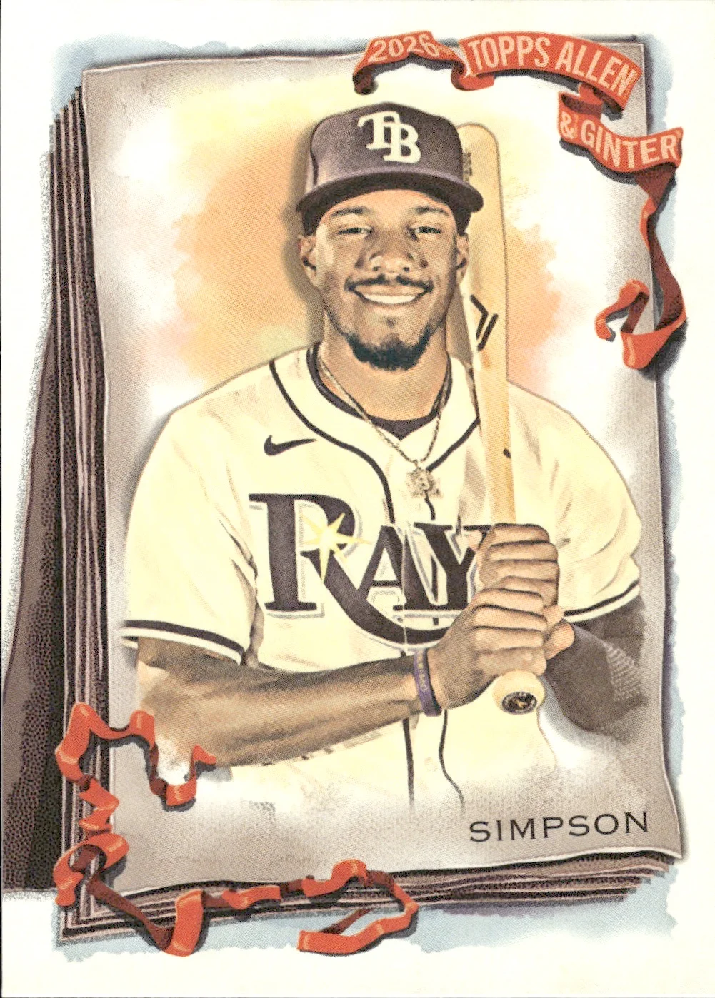 Chandler Simpson #156 2026 Topps Allen & Ginter trading card - Front