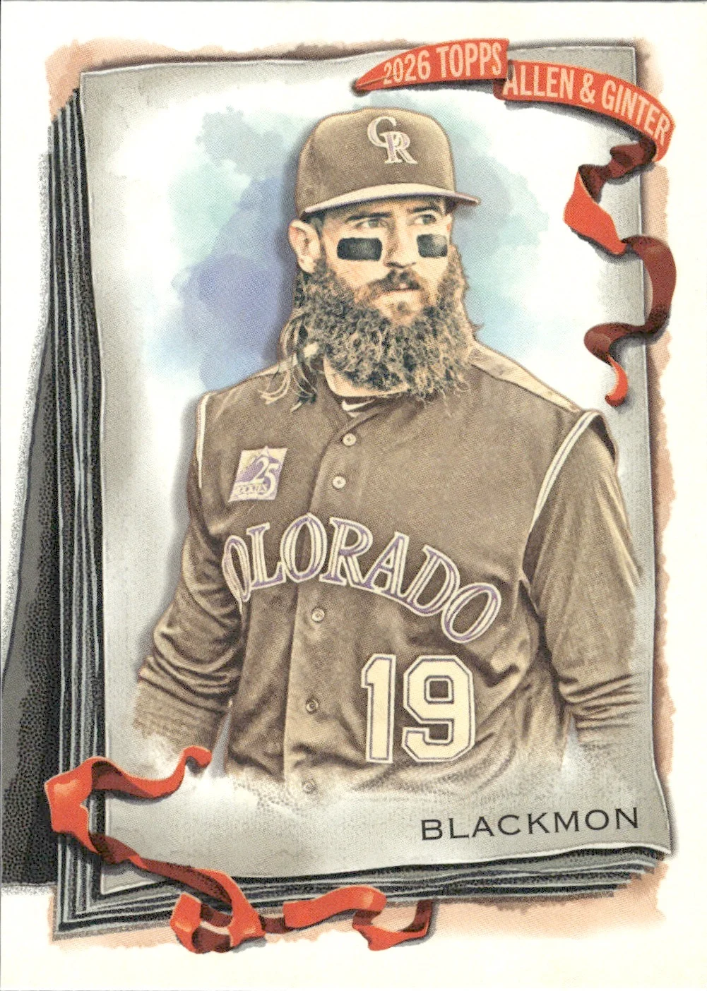 Charlie Blackmon #63 2026 Topps Allen & Ginter trading card - Front