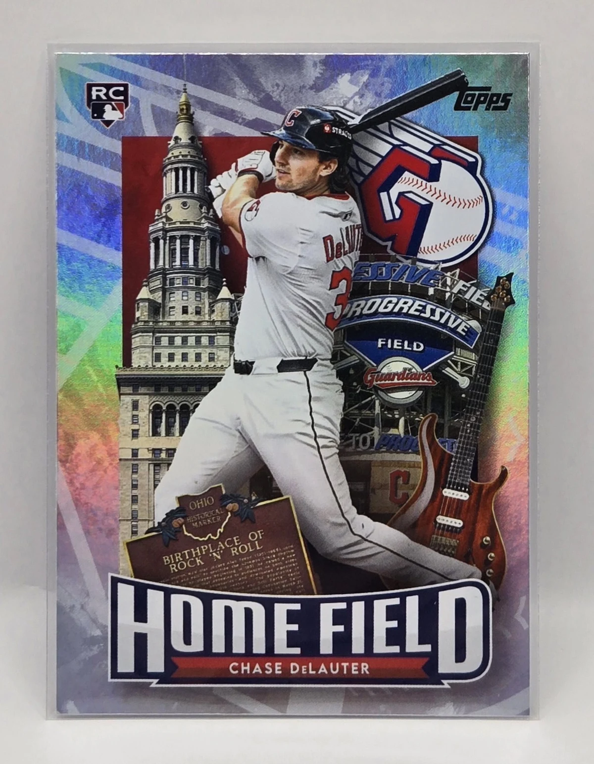 Chase DeLauter #HA-35 2026 Topps Series 2 Baseball Home Field Advantage front
