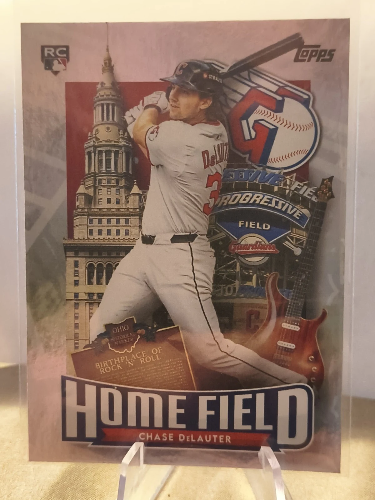 Chase DeLauter #HA-35 2026 Topps Series 2 Baseball Home Field Advantage front
