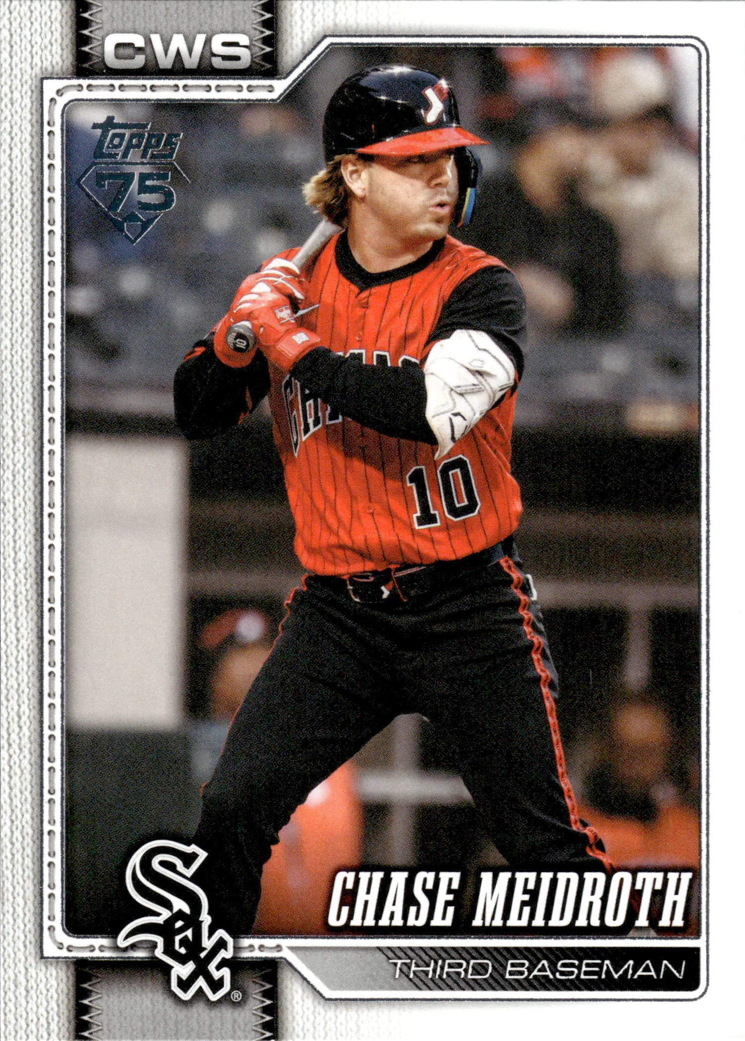 Chase Meidroth #581 2026 Topps Series 2 baseball card - Front