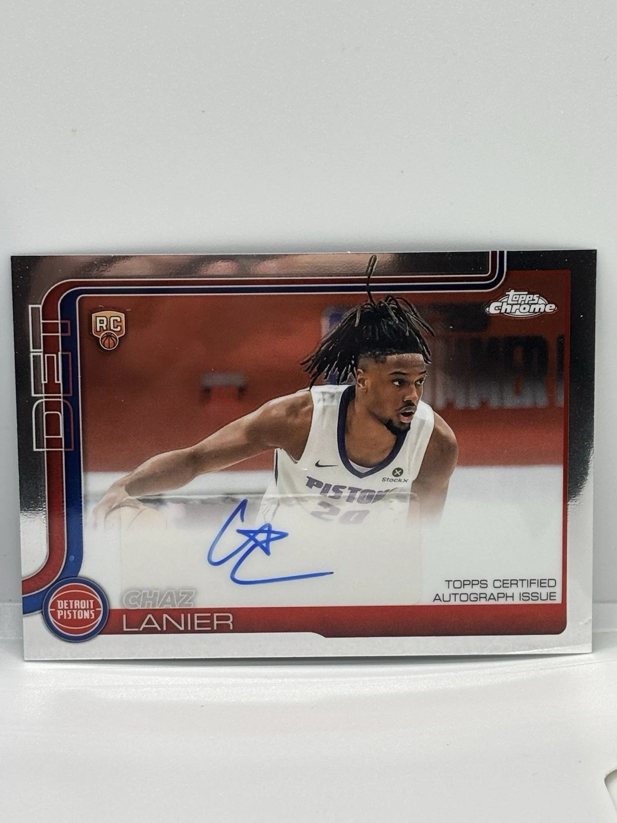 Chaz Lanier 2025-26 Topps Chrome card