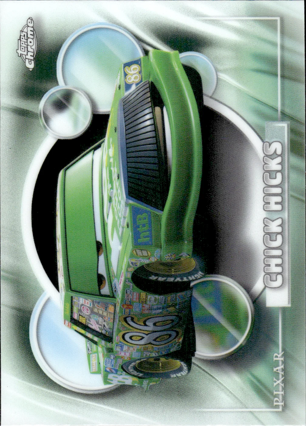 Chick Hicks #27 2026 Topps Chrome Disney trading card - Front
