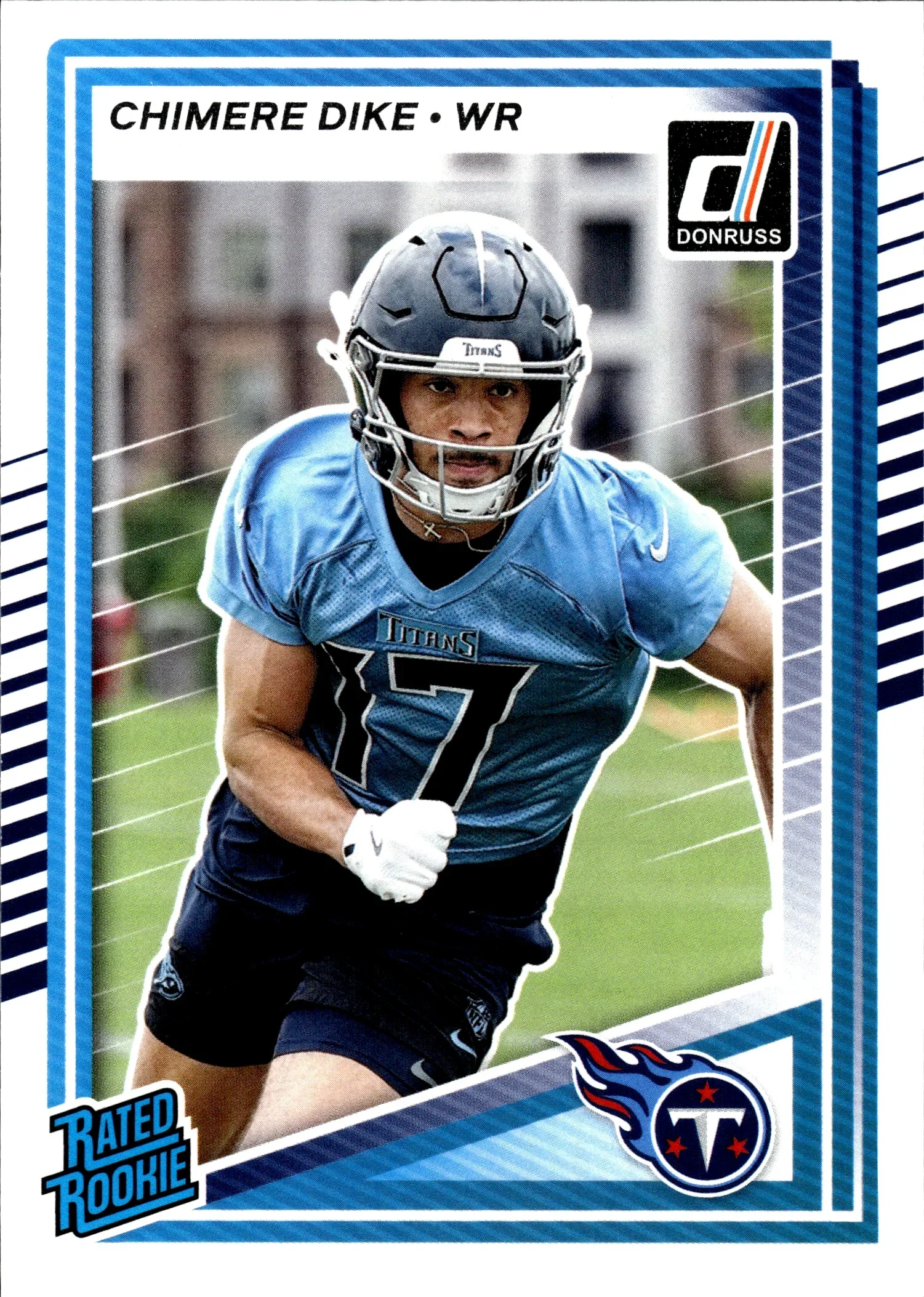 Chimere Dike 2025 Donruss #387 football rookie card - Front