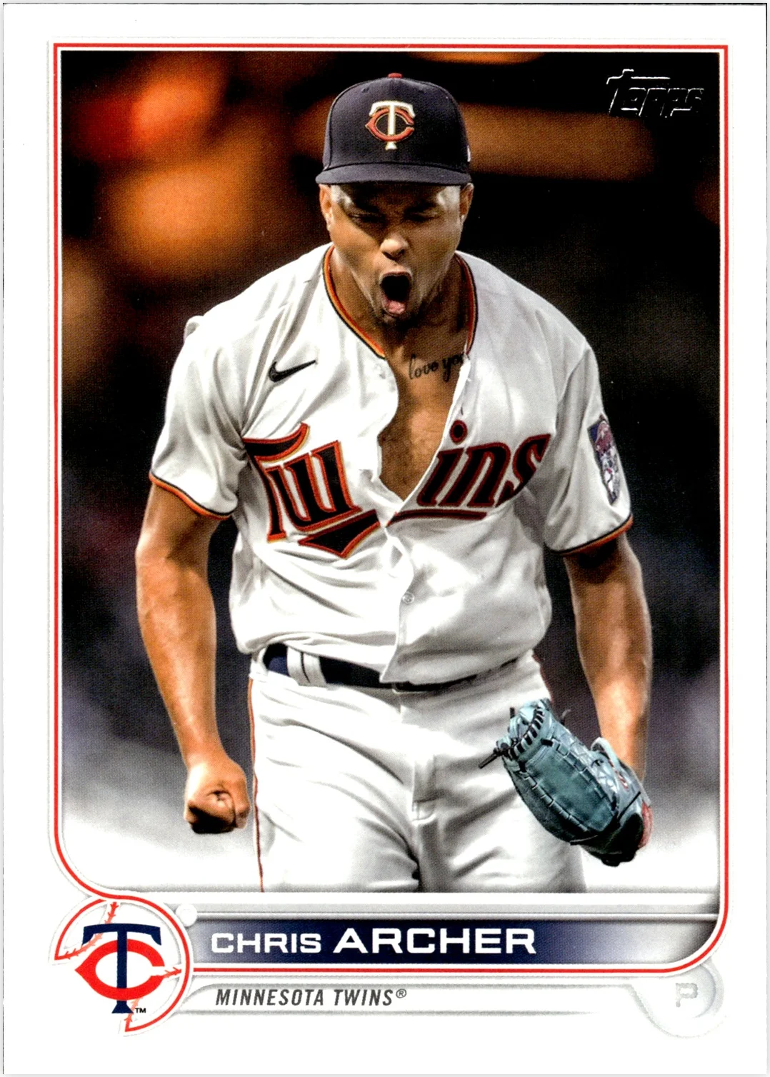 Chris Archer 2022 Topps Chrome Update #USC113 baseball card - Front