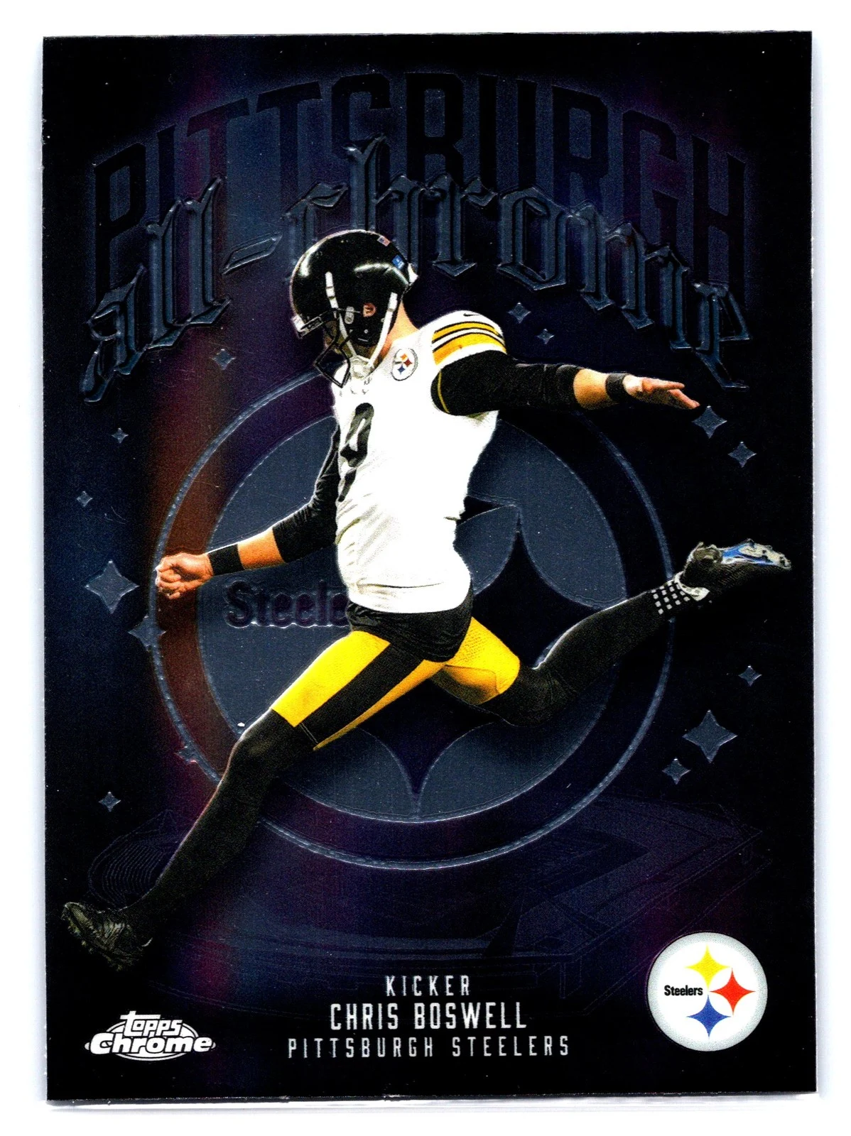 Chris Boswell 2025 Topps Chrome Football card