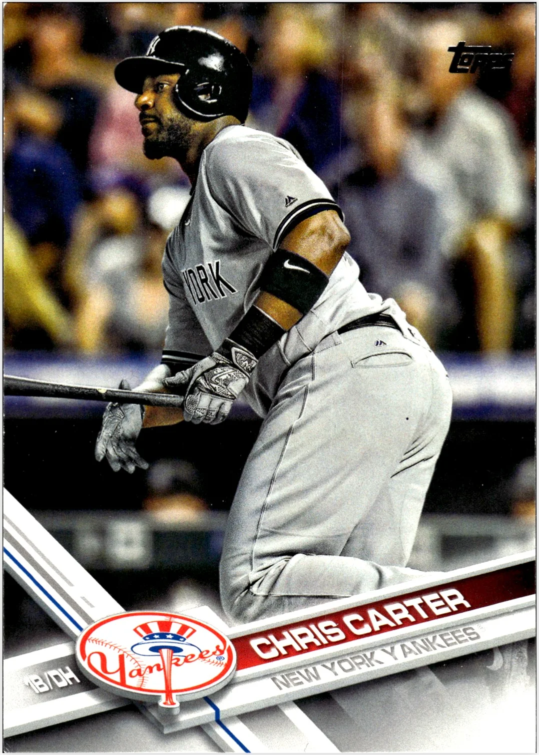 Chris Carter 2017 Topps #438 baseball card - Front