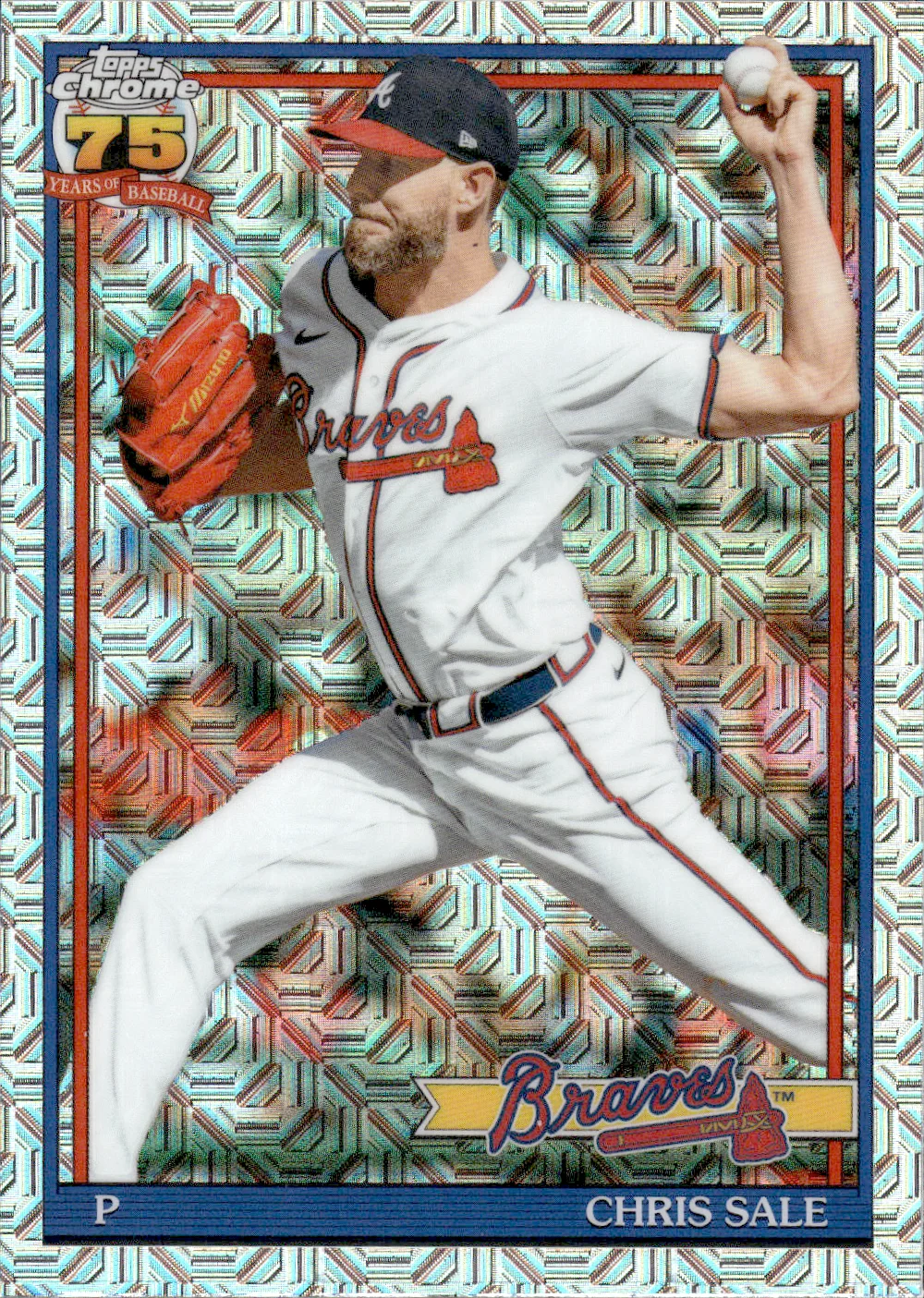 Chris Sale #91C2-25 Mojo Silver Pack 2026 Topps Series 2 Baseball baseball card - Front