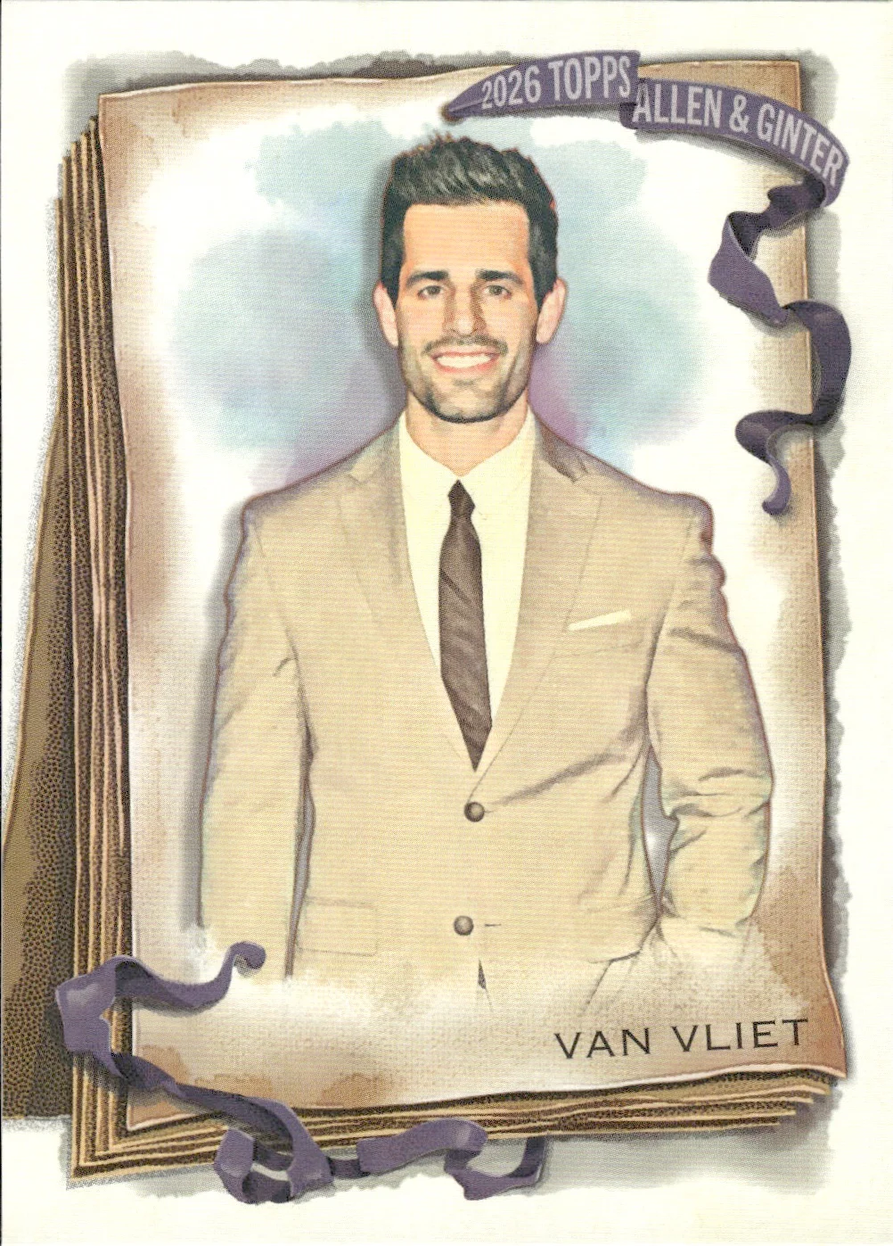 Chris Van Vliet #121 2026 Topps Allen & Ginter The World's Champions trading card - Front