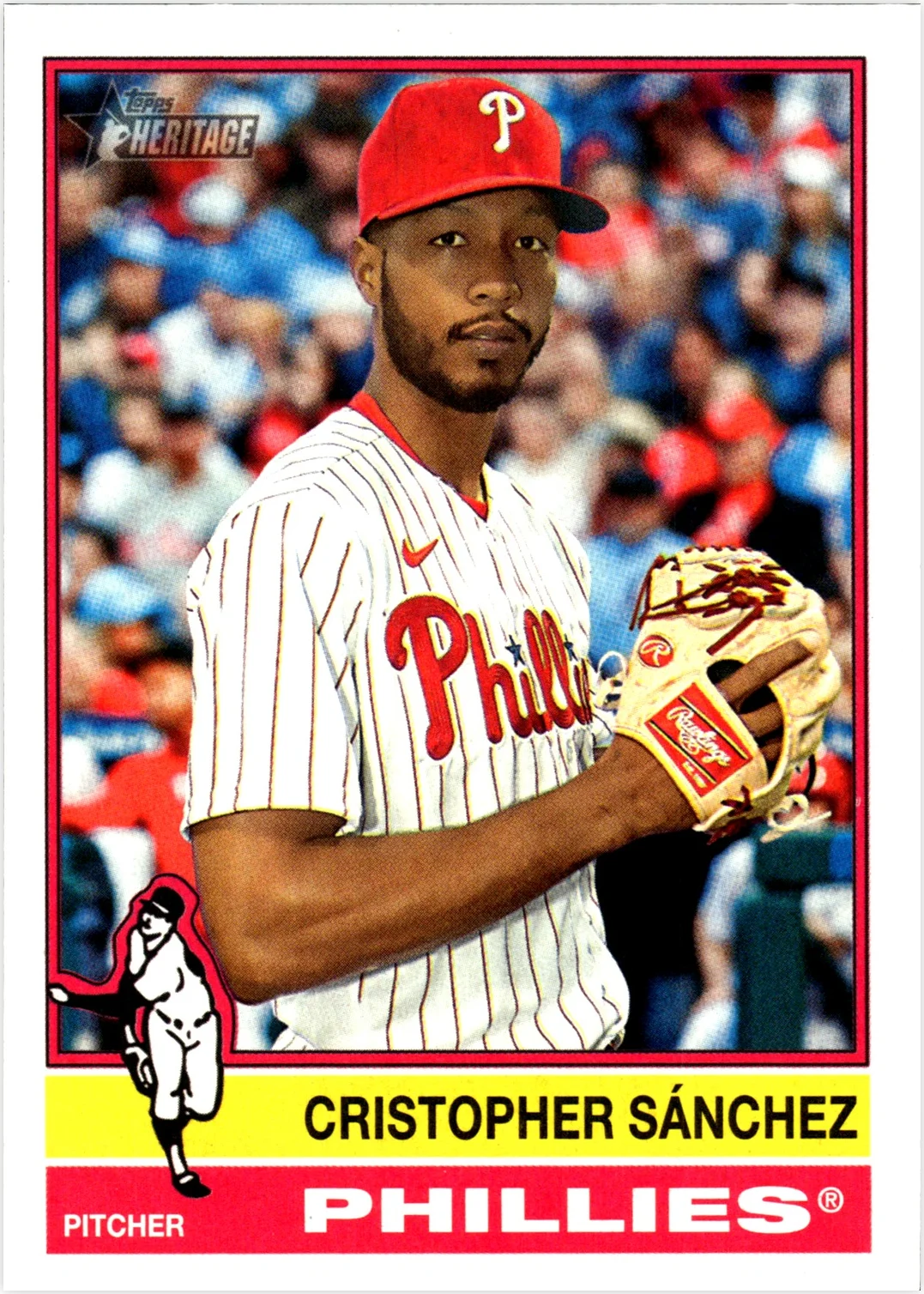 Christopher Sanchez 2025 Heritage High Number #633 baseball card - Front